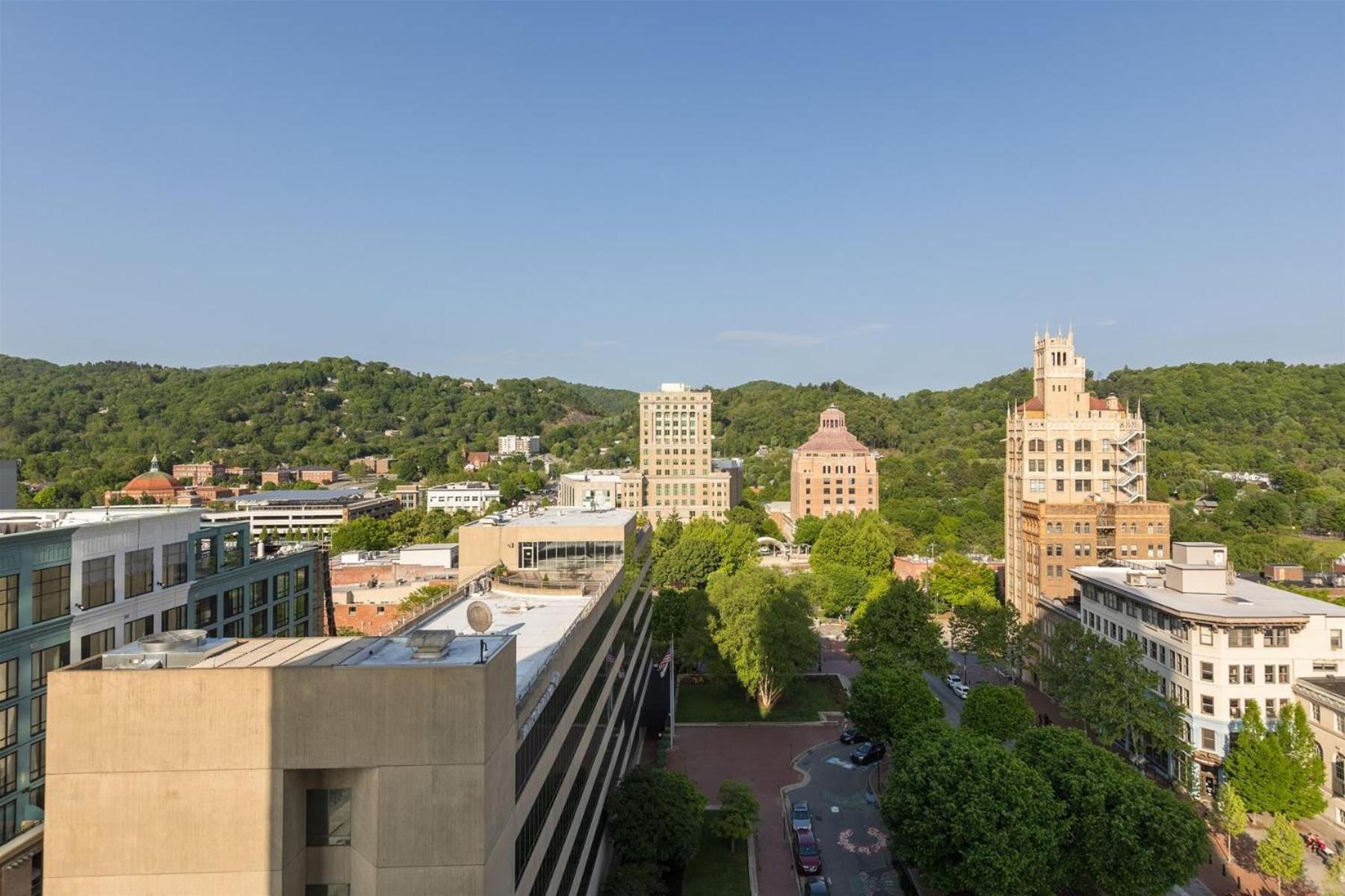 The Views Over Pack Square Asheville Kültér fotó